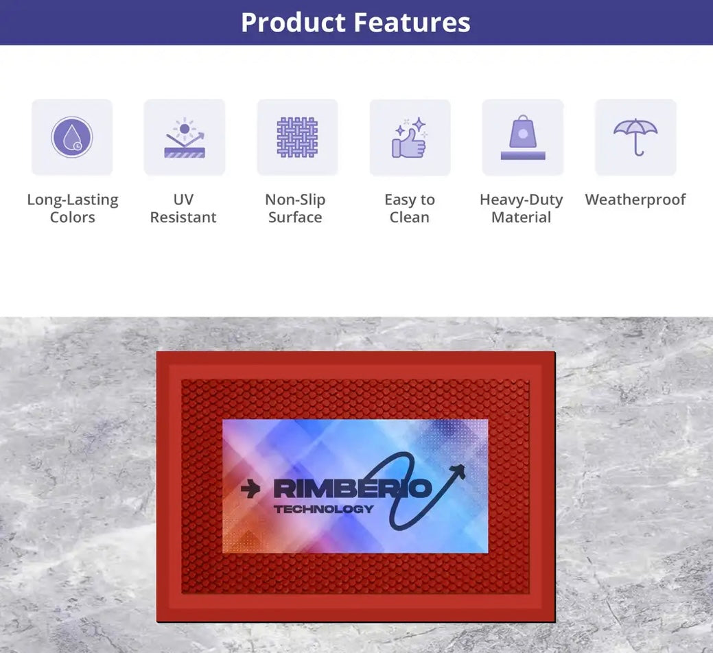 Nitrile Rubber Logo Mats