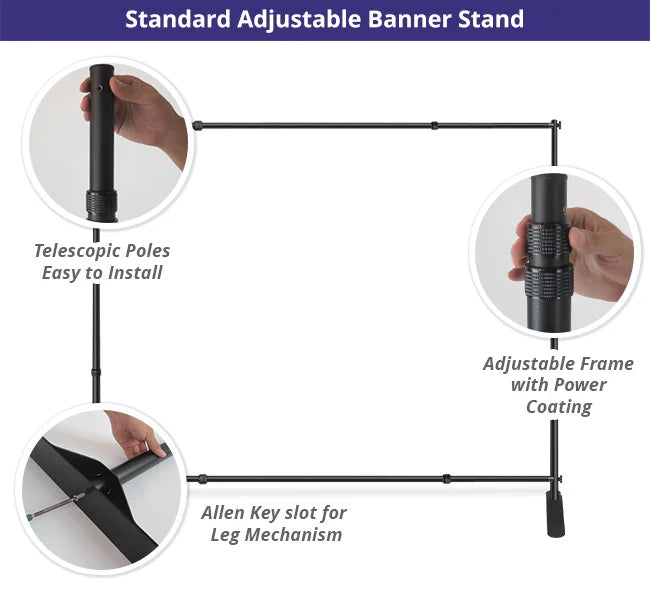 Backdrop Banner (Stand Only)