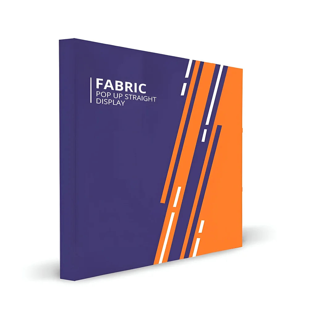 Straight Fabric Pop-Up Display