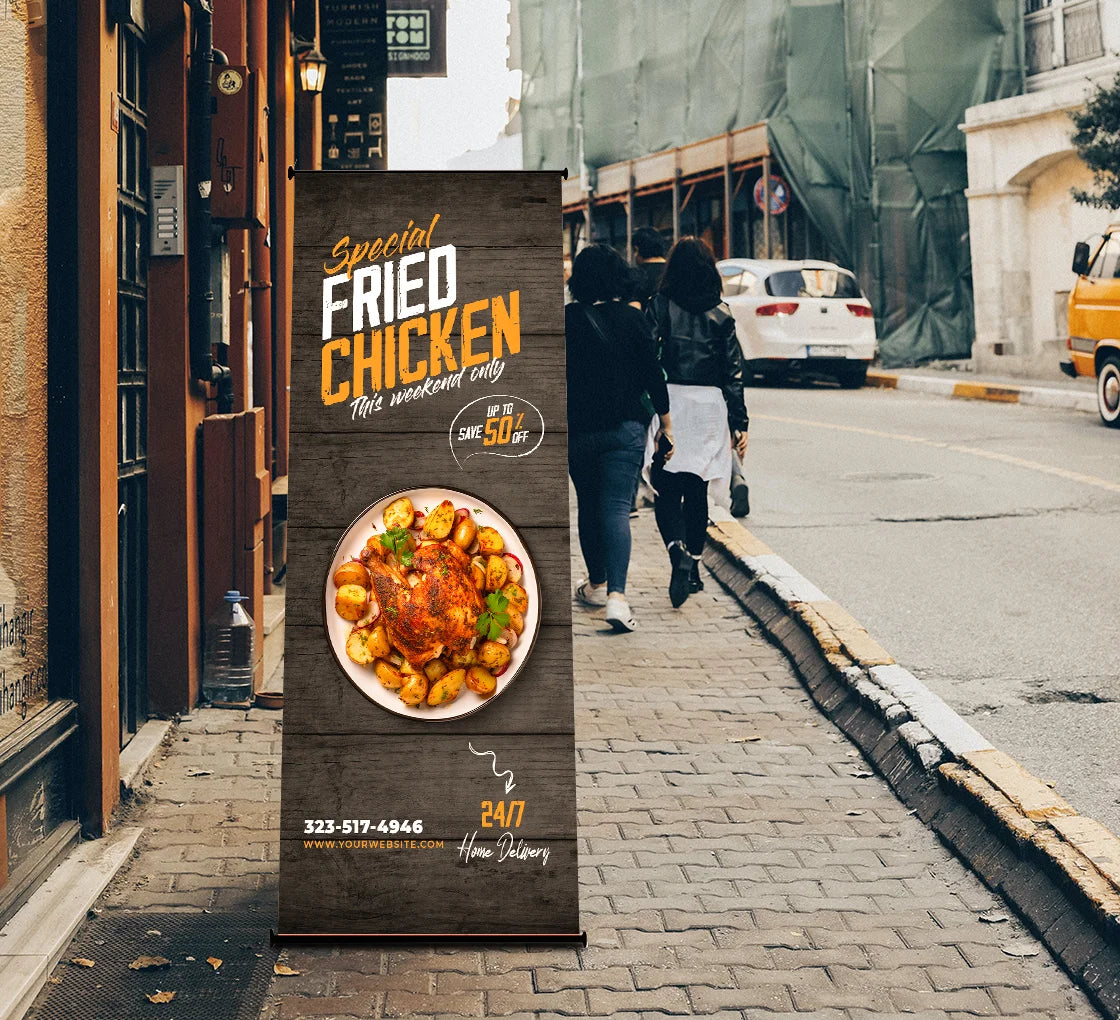 L Banner Stand 2' X 5.3'