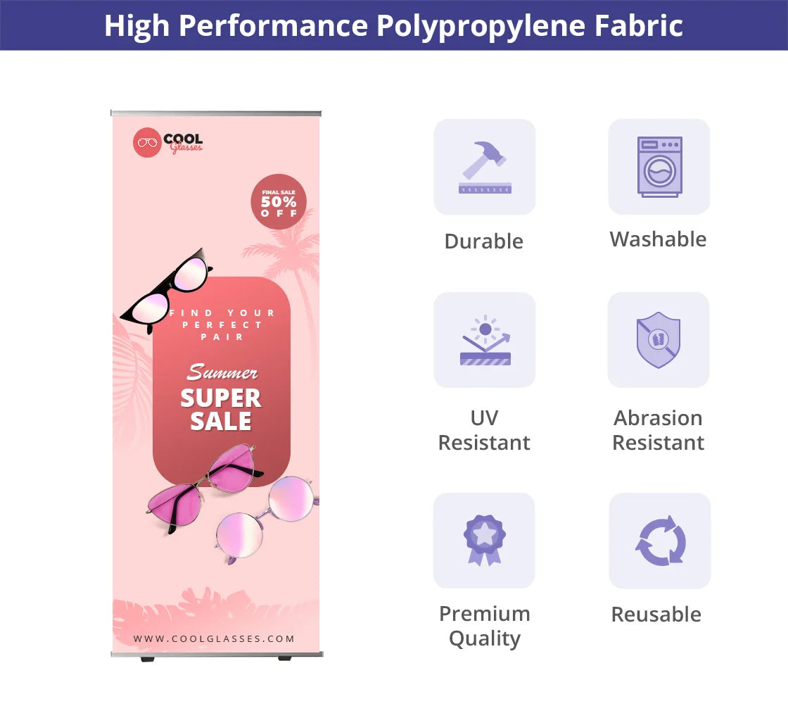 LT Banner Stand 2' X 6'