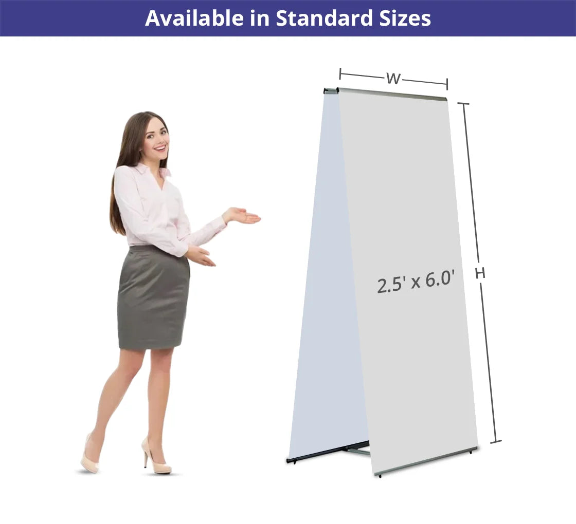 LT Banner Stand 2' X 6'