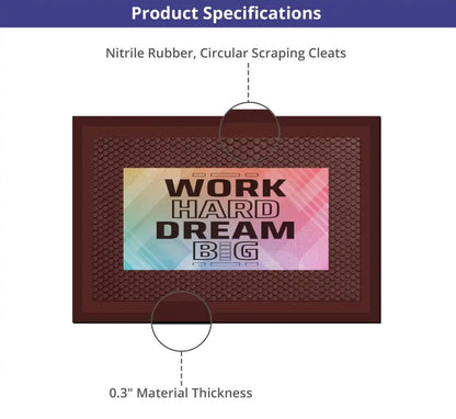 Nitrile Rubber Logo Mats