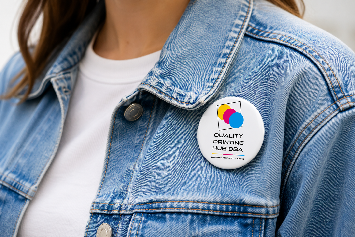 Round Custom Button Pin