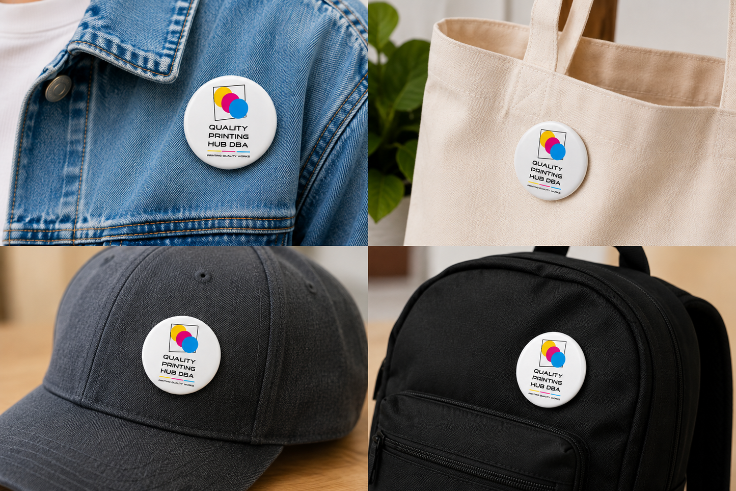 Round Custom Button Pin