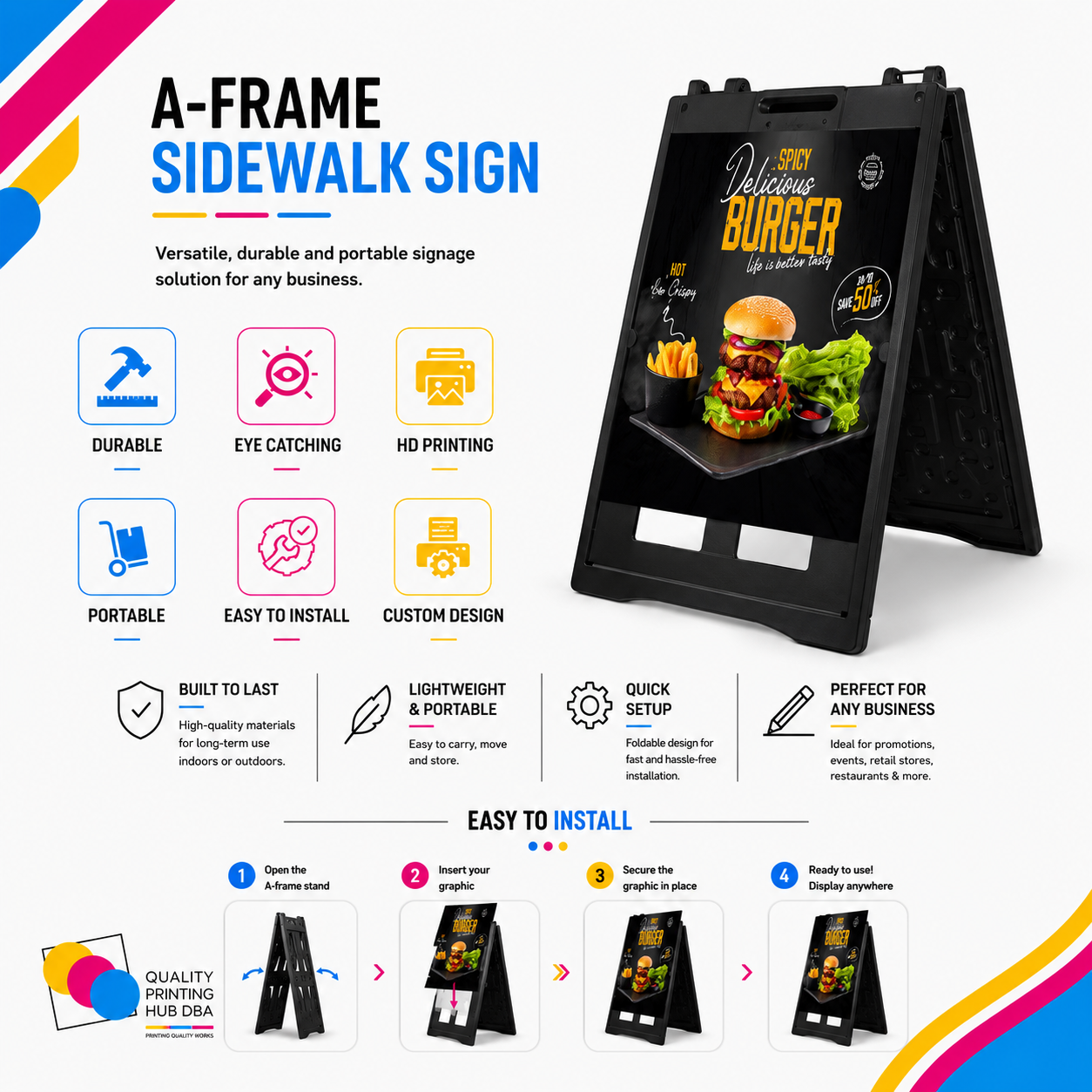 Sandwich Board (Black)