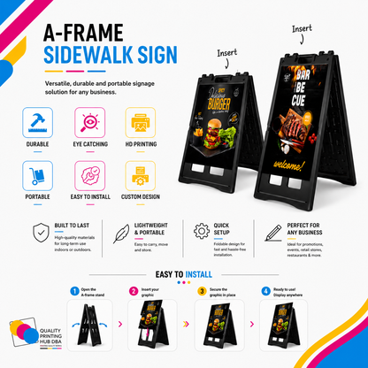 Sandwich Board (Black)