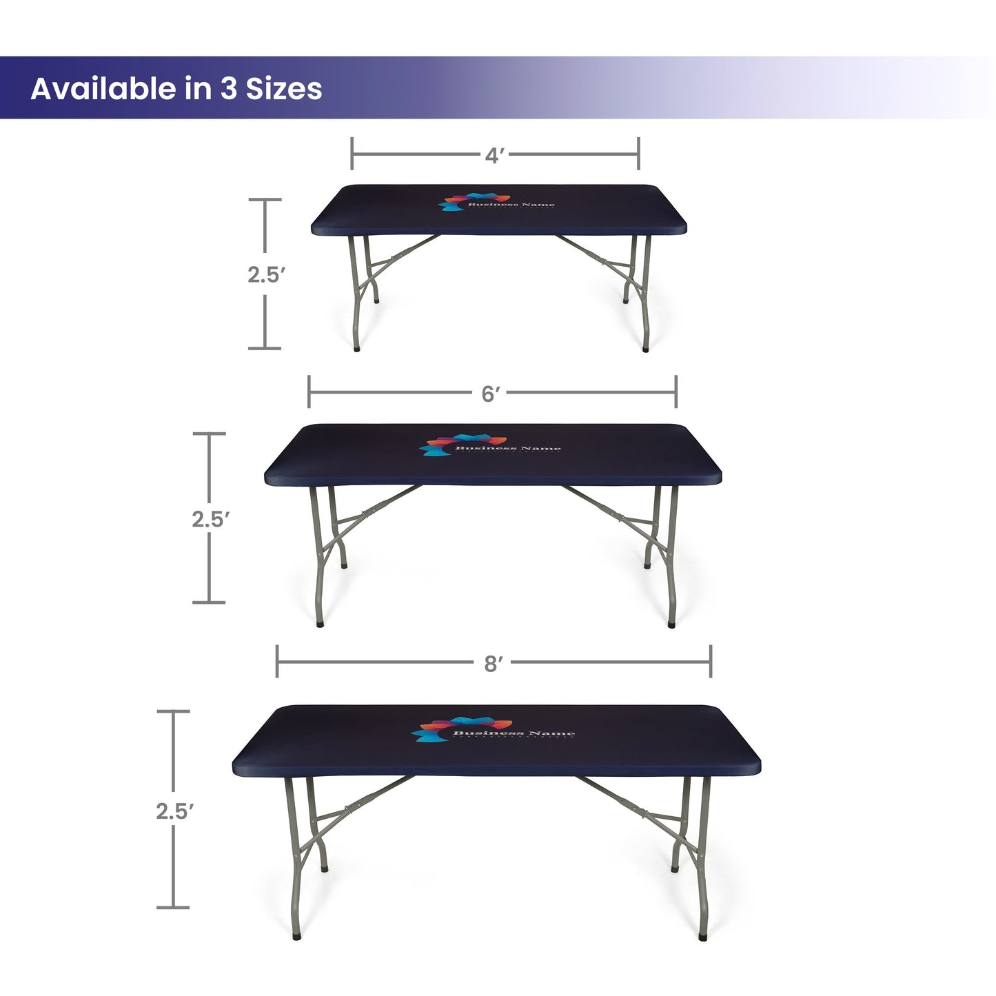 Fitted Rectangle Table Covers (Custom)
