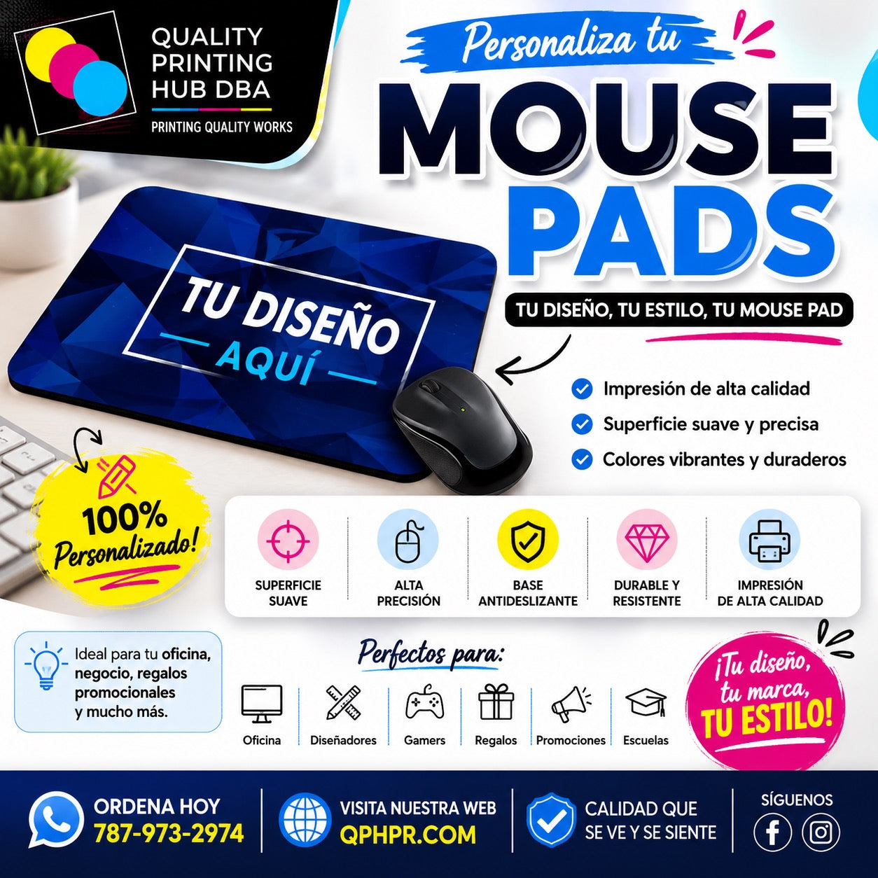 Printed Mouse Pads