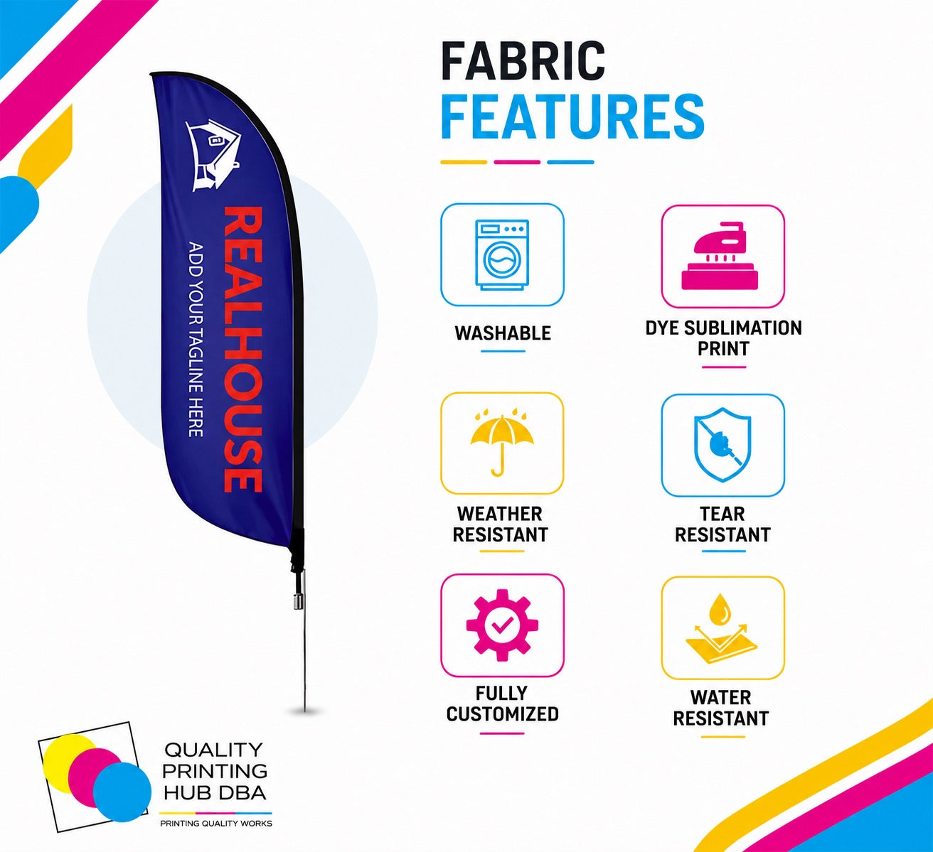Custom Feather Flags