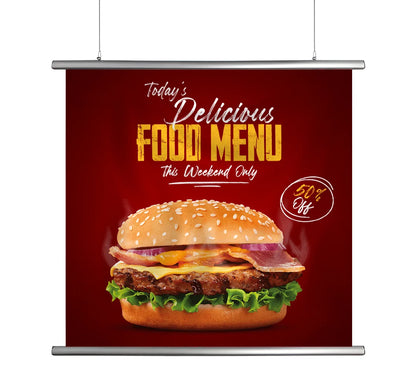 Hanging Clampbar Banner