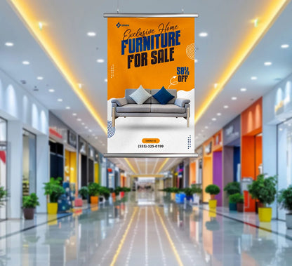 Hanging Clampbar Banner
