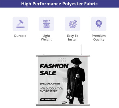 Hanging Clampbar Banner
