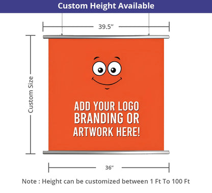 Hanging Clampbar Banner